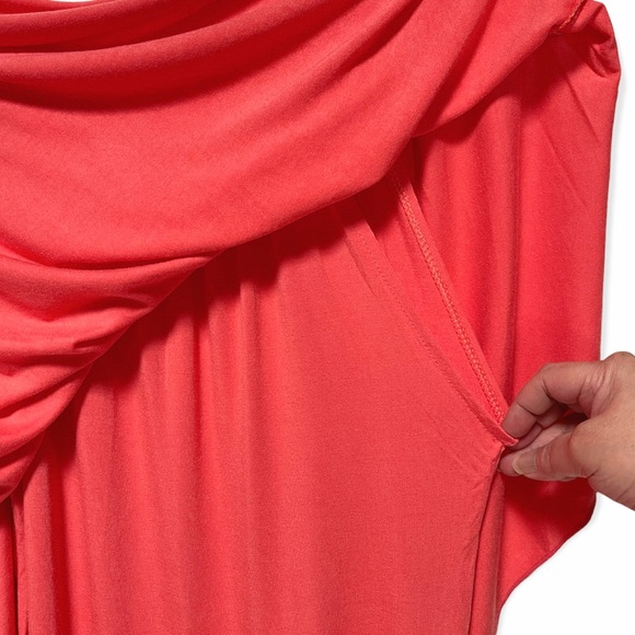 NEW Culture Phit Nalah Off The Shoulder Coral Dress - Picture 5 of 10